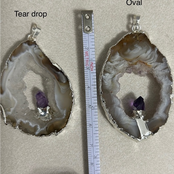 50% off original listed price Giode & Amethyst With silver - Picture 1 of 4